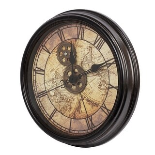KIERA GRACE Glen Wall Clock - 18"inches - Bed Bath & Beyond - 39685467